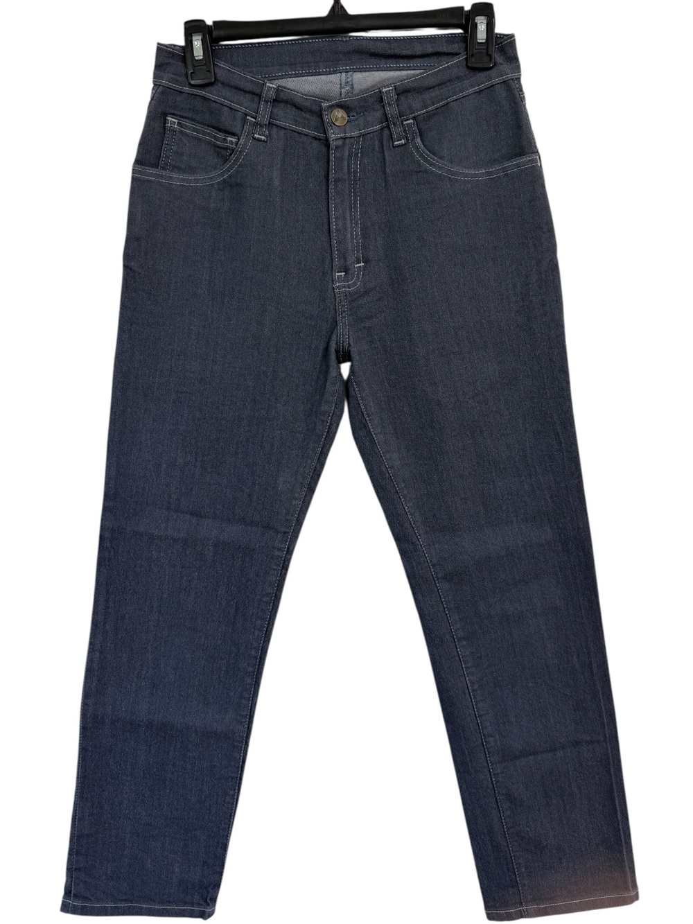 BLUE DELTA $325 bespoke Classic Straight Leg raw denim Jeans like new